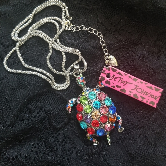 Betsey Johnson Sea Turtle Necklace